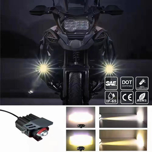 ไฟ LED สว่างพิเศษ 30W สำหรับรถจักรยานยนต์ ไฟหน้า LED ความเข้มสูง ไฟสปอตไลท์สำหรับโปรเจคเตอร์รถจักรยานยนต์ - Product Image 4