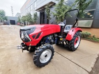 Traktor Pertanian 4x4 Penggerak Roda 90HP dengan Mesin, Gearbox, dan Pompa - Peralatan Pertanian Efisiensi Tinggi