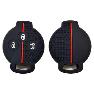 Silicone chìa khóa xe Fob bìa cho <span class=keywords><strong>Benz</strong></span> thông minh fortwo thành phố Coupe Cabrio crossblade k thành phố Cabrio phím trường hợp cho Keychain báo động - Product Image 6