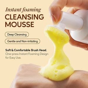 Limpiador Facial Líquido Espumoso Coreano con Cúrcuma, Caléndula y Ácido Kójico, Antiacné, Productos <span class=keywords><strong>para</strong></span> el Cuidado de <span class=keywords><strong>la</strong></span> Piel del Rostro - Product Image 3