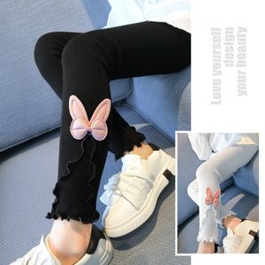 Girls Leggings Kids Pants Solid Color With <b>Flowers</b> Children Under Clothing Spring Summer Autumn All-matches Legging P248 - Product Image 3