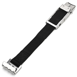 Correa <span class=keywords><strong>de</strong></span> correa <span class=keywords><strong>de</strong></span> PP negra <span class=keywords><strong>de</strong></span> 0,7 m, correa <span class=keywords><strong>de</strong></span> amarre <span class=keywords><strong>de</strong></span> carga <span class=keywords><strong>para</strong></span> cortina lateral con hebilla central <span class=keywords><strong>para</strong></span> camión - Product Image 2