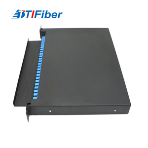 Boîtier de terminaison optique ODF 1U 6 12 24 ports 19'' SC LC FC ST, panneau de brassage fibre optique - Product Image 4