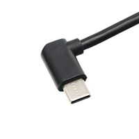 Kabel USB 2.0 Tipe A Male ke Tipe C 90 Derajat Sudut Kanan Male Male