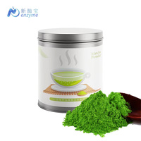 Poudre de matcha de thé vert biologique de marque privée en vrac d'approvisionnement de Novenzyme