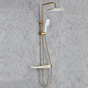 Ensemble <span class=keywords><strong>de</strong></span> rideaux <span class=keywords><strong>de</strong></span> <span class=keywords><strong>douche</strong></span> en acier inoxydable à montage mural <span class=keywords><strong>noir</strong></span> pour toilettes Hotel Home - Product Image 5