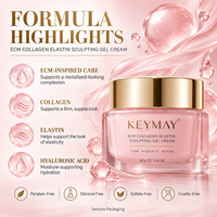 Crème Gel Sculptante Hydratante Anti-rides au Collagène, Élastine et Acide Hyaluronique à Marque Blanche OEM ODM