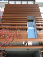 Derniers panneaux d'auvent en aluminium pour mur extérieur Modèle d'ouverture verticale et horizontale pour les applications de fenêtre d'hôtel