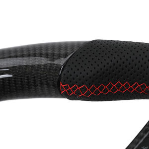 Volante de fibra de carbono de cuero medio perforado R Line para VW Volkswagen <span class=keywords><strong>Golf</strong></span> <span class=keywords><strong>5</strong></span> 6 7 R MK5 MK6 <span class=keywords><strong>MK7</strong></span> <span class=keywords><strong>MK7</strong></span>.<span class=keywords><strong>5</strong></span> <span class=keywords><strong>Gti</strong></span> Polo Passat B8 - Product Image 6