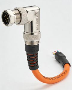 รุ่นใหม่และเป็นของแท้ KEBA KE10-R-M23-W45-KF041D ตัวเชื่อมต่อแบบเกลียวล็อค - Product Image 2