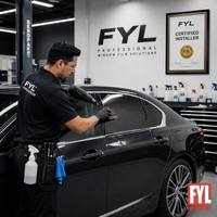 Película para Ventanas FYL de Alto Rendimiento, 2mil, Alta Claridad, Aislante de Calor, IRR60-75%, UV99%, Antideslumbrante, Solar