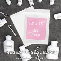 Sacs refermables en PE personnalisés et durables de la marque YY pour congélateur médical, mini-rangement de bijoux, conservation d'échantillons et de produits alimentaires frais