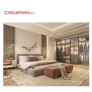 יצירה מסחרי מלון ריהוט מלון עבור חמישה כוכבים פרויקט אור יוקרה מלון חדר שינה ריהוט - Product Image 1