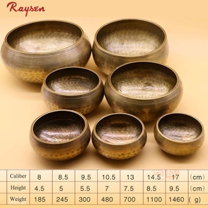 Cuencos Tibetanos de Latón Raysen ESB-LP al por Mayor de Nepal, Cuenco Tibetano para Meditación - Product Image 2