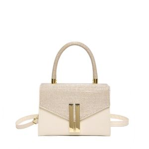 Bolso Bandolera Pequeño Cuadrado de PU para Mujer, Diseño Retro de Nicho, Nueva Tendencia de Moda, Estilo Casual Occidental, Primavera Verano - Product Image 5
