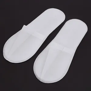 Wholesale Slipper Disposable White Non Woven Disposable Hotel Slippers