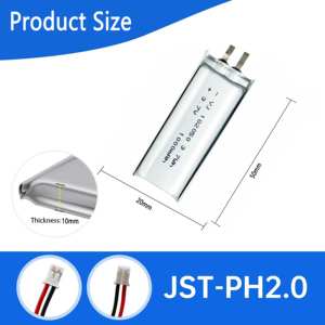 102050 pin <span class=keywords><strong>lithium</strong></span> có thể sạc lại pin <span class=keywords><strong>lithium</strong></span> polymer 1000mAh 3.7V pin <span class=keywords><strong>lithium</strong></span> cho các thiết bị thông minh 803040 102050 - Product Image 3
