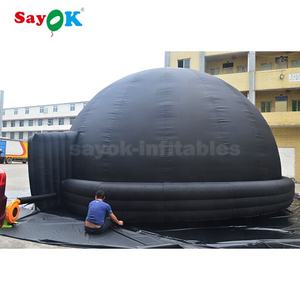 Tienda de proyección de estrella de cine para niños, cúpula inflable portátil móvil de 360 grados, equipamiento para escuelas infantiles, en venta - Product Image 1