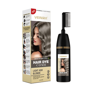 Peigne de teinture pour <span class=keywords><strong>cheveux</strong></span> brun rouge <span class=keywords><strong>violet</strong></span> noir OEM pour obtenir une couleur de <span class=keywords><strong>cheveux</strong></span> de qualité salon à la maison pour hommes femmes couvrant les <span class=keywords><strong>cheveux</strong></span> gris - Product Image 3