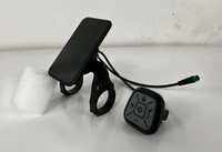 Pièces détachées pour vélo électrique BURCHDA U8 : écran, phare avant, feu arrière, contrôleur, accélérateur PAS, moteur brushless, moyeu de roue, pièces de rechange en acier.