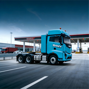 La energía silenciosa y ecológica permanece inalterada, camión tractor totalmente eléctrico 6X4 - Product Image 4