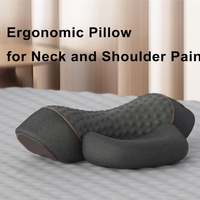 Massage spécial pour le sommeil de la colonne vertébrale, compresse chauffante sans traction, oreiller cervical cylindrique de réparation