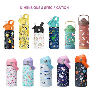 Gobelet Personnalisable Mignon Bouteille Thermos Isotherme en Acier Inoxydable Portable <span class=keywords><strong>de</strong></span> Voyage pour Enfants - Product Image 3