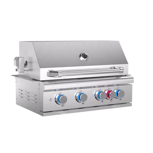 Bếp Ga 32-Inch 4 Đầu Đốt Sau Bếp Ga Tích Hợp Bếp Ngoài Trời - Product Image 3