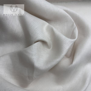 Mindun OEKO-TEX gros rouleau personnalisé épais blanc naturel 100% pur <span class=keywords><strong>lin</strong></span> rideau <span class=keywords><strong>tissu</strong></span> - Product Image 6