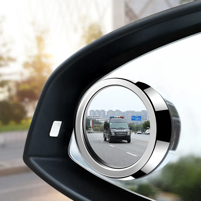 Adjustable Blind Spot Mirrors Wholesale Round Side Mirror Adjustable Glass Rust Resistant For Car Blind Spot Mirror