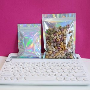 Bolsas de Plástico PET Reutilizables y Reciclables con Cierre Hermético Holográfico Láser, para Almacenamiento de Nueces, Leche y Gelatina, Resistentes a la Humedad, Personalizadas - Product Image 4