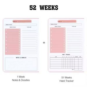 2025 Wholesale Planners and Organizers Spiral Daily Planner <b>Weekly</b> Monthly A5 Notebook Budget Agenda Undated - Product Image 3