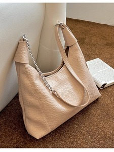 Sacs à main pour dames en cuir PU avec sangle unique Sacs fourre-tout de mode de luxe pour soirée Logo imprimé personnalisé Fermeture à glissière - Product Image 5