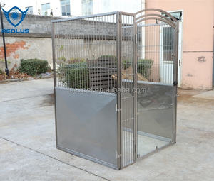 Anti-scratch köpek kulübesi kafesleri Metal köpek <span class=keywords><strong>Yard</strong></span> kulübesi profesyonel köpek kulübesi - Product Image 5