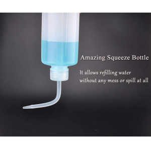 Bouteilles en plastique en gros, bouteilles de lavage, bouteilles de rinçage à bec coudé, bouteilles à presser, contenants liquides pour arrosage de plantes 150ml 250ml 500ml - Product Image 6