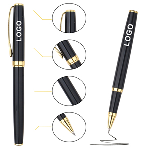 New Classic Brand Promotional Gel Ink <b>Pen</b> With Custom Logo Metal Business Manufacture Advertising Printed Lasered - Product Image 2