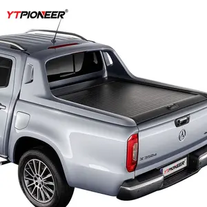 YTPIONEER 4x4 pièces extérieures de voiture couverture de lit de camionnette rétractable en aluminium couverture de Tonneau à contrôle multiple pour Ford Ford-150