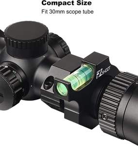 EZShoot ชุดปรับระดับกล้องเล็ง 30 มม. พร้อมฐานอะลูมิเนียมแบบ Bubble Level ป้องกันการเอียง สำหรับการล่าสัตว์และการยิงปืน - Product Image 2