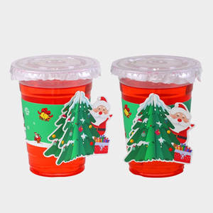 Vasos Desechables de Plástico PET Transparente para Bebidas Frías y Café, con Tapa, de 10, 12, 14, 16 y 32 oz, con Impresión de Logotipo Personalizado, al por Mayor, con Certificación QS/ISO9001 - Product Image 6