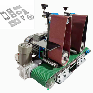 Plaka Metal Zımpara Makinesi Paslanmaz Çelik Saç Teli Yüzey Parlatma Makinesi Metal Çapak Alma Makinesi - Product Image 6