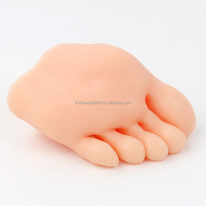 แบบจำลองฝึกทำเล็บเท้าซิลิโคนนิ่มสำหรับฝึกทำเล็บและตกแต่งเล็บ - Product Image 2