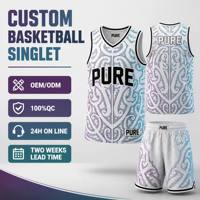 Maillots de basket personnalisés FQ, respirants, sublimés, tenues d'équipe en gros, ensemble short et maillot de basket style Maori, OEM ODM