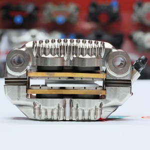 Pour GP4-MS100 Étrier radial léger à quatre pistons opposés haute performance de conception biomimétique à aileron de requin de 100 mm pour - Product Image 5