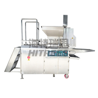 Cutlets Hamburger Meat Beef Grill Burger Press Patty Forming Sizing Powdering Frying Freezing Machines Production Line