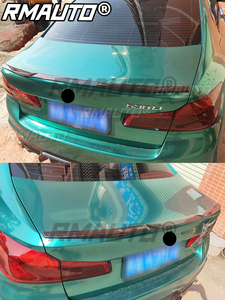 Aileron arrière style M4 en fibre de carbone RMAUTO pour BMW Série 5 G30 F90 M5 2017-2023, kit carrosserie, accessoires de voiture - Product Image 2