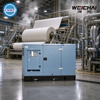 Solución OEM Weichai de Tipo Silencioso de 40-500KW, Bomba de Agua Diésel con Motor Weichai, Amortiguador de Goma, Grupo Electrógeno Weichai