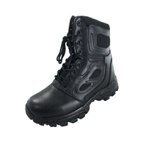 Chaussures tactiques personnalisées OEM, bottes en cuir pour hommes, chaussures Goodyear