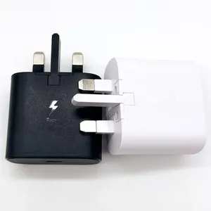Cargador Rápido Tipo-C de 20W con USB PD para <span class=keywords><strong>Carga</strong></span> Rápida Adaptativa para S25/S24/S23/S22/S21 Note 20 Ultra Plus - Product Image 2