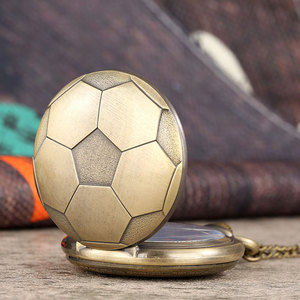 Reloj <span class=keywords><strong>de</strong></span> bolsillo <span class=keywords><strong>de</strong></span> bronce con abalorio <span class=keywords><strong>de</strong></span> fútbol vintage con cadena <span class=keywords><strong>de</strong></span> collar-Regalos <span class=keywords><strong>de</strong></span> accesorios <span class=keywords><strong>de</strong></span> <span class=keywords><strong>club</strong></span> <span class=keywords><strong>de</strong></span> fútbol-Recuerdos <span class=keywords><strong>de</strong></span> fútbol - Product Image 2
