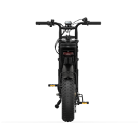 Moto électrique Super73 Style 750W pour adulte, 48V15Ah, avec garde-boue, 32km/h, porte-bagages arrière, capacité de montée maximale 3 °   Dérailleur 7 vitesses Tst R002 pour vélo